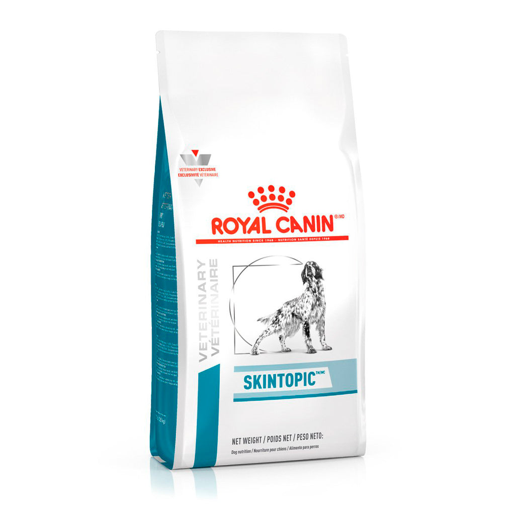 Royal Canin Veterinary Diet Alimento Seco Skintopic Cuidado De Piel Para Perro Adulto Raza Mediana/Grande 3.5 Kg
