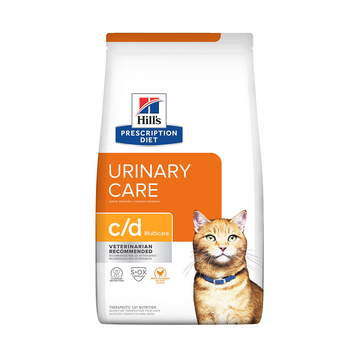 Hill's Prescription Diet Urinary Care c/d Alimento Seco Cuidado Urinario Gato Adulto 1.81 Kg