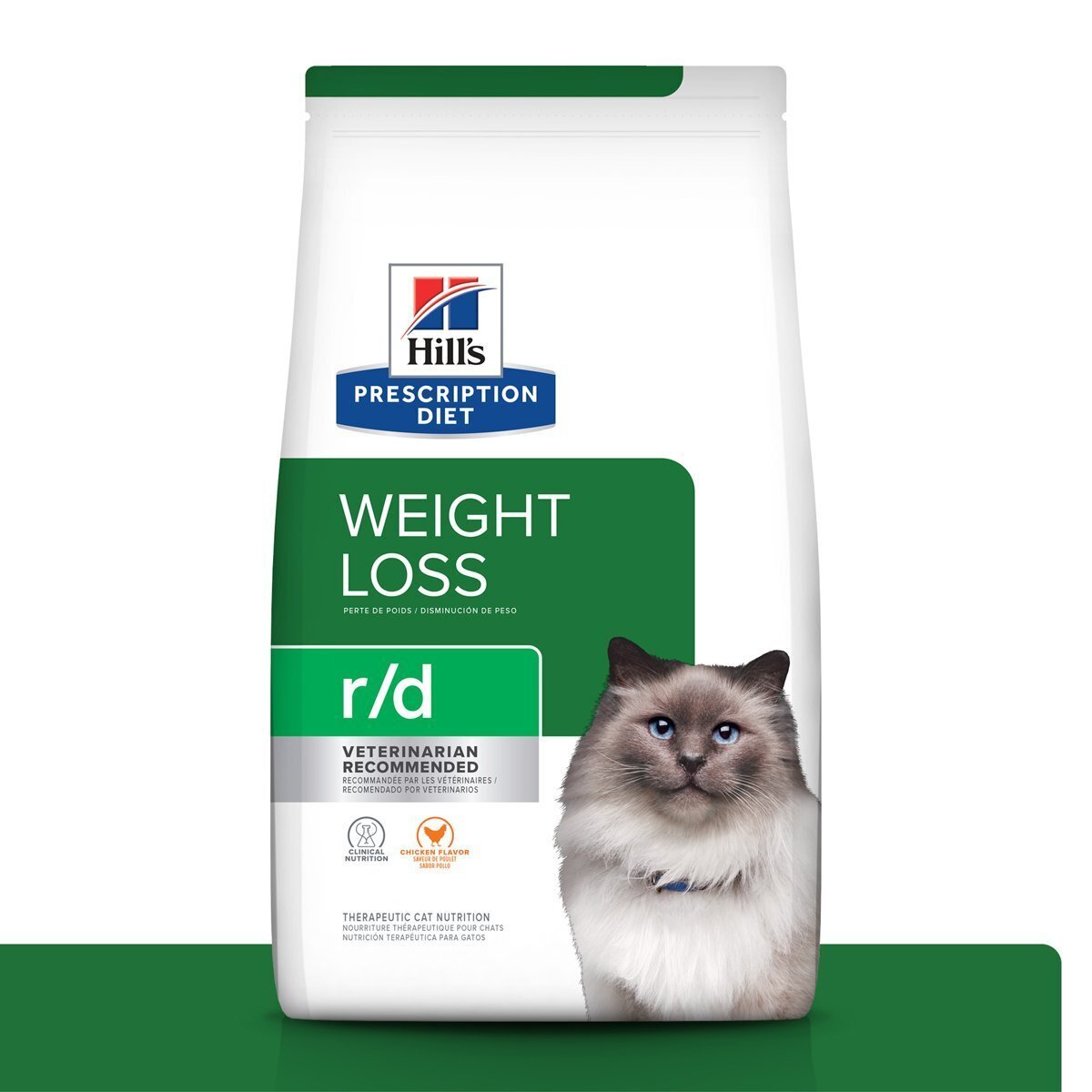 Hill's Prescription Diet Weight Loss r/d Alimento Seco Reducción De Peso Gato Adulto 3.85 Kg