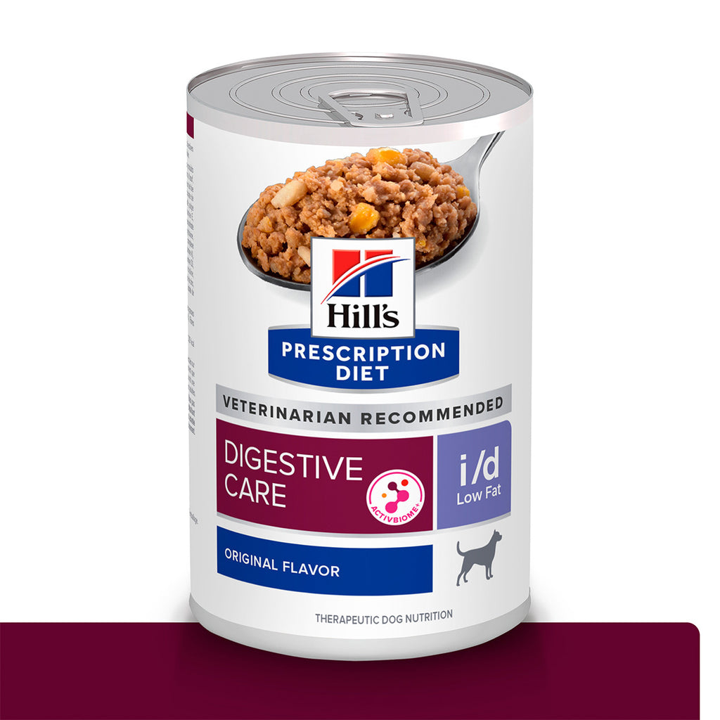 Hill's Prescription Diet Digestive Care i/d Low Fat Alimento Húmedo Cuidado Digestivo Bajo En Grasa Perro Adulto 12 Latas De 370 g