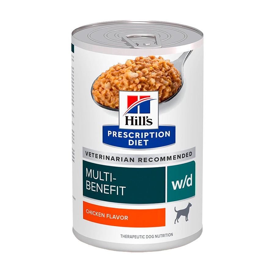 Hill's Prescription Diet Multi-Benefit w/d Alimento Húmedo Control de peso/Diabetes Perro Adulto 12 Latas De 370 g