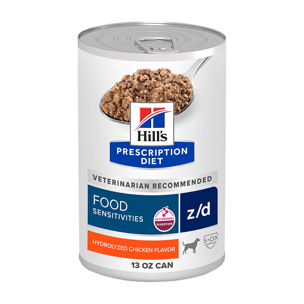Hill's Prescription Diet Food Sensitivities z/d Alimento Húmedo Alergias Alimentarias Perro Adulto 12 Latas De 370 g