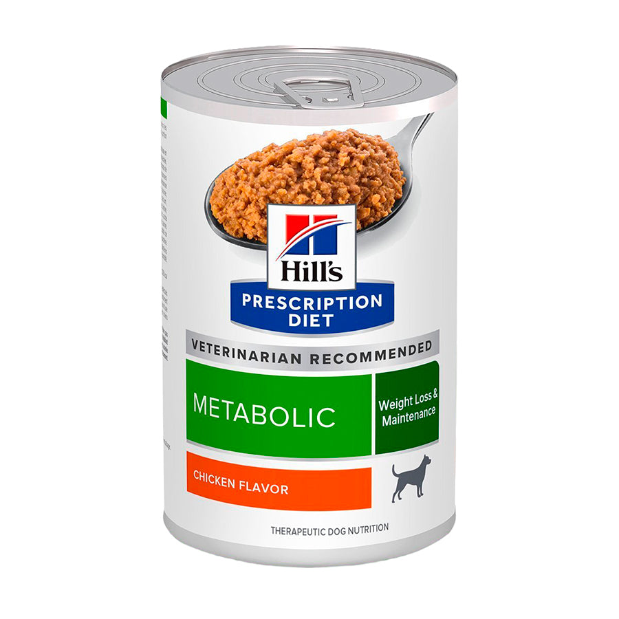 Hill's Prescription Diet Metabolic Alimento Húmedo Control De Peso Perro Adulto 12 Latas 370 g