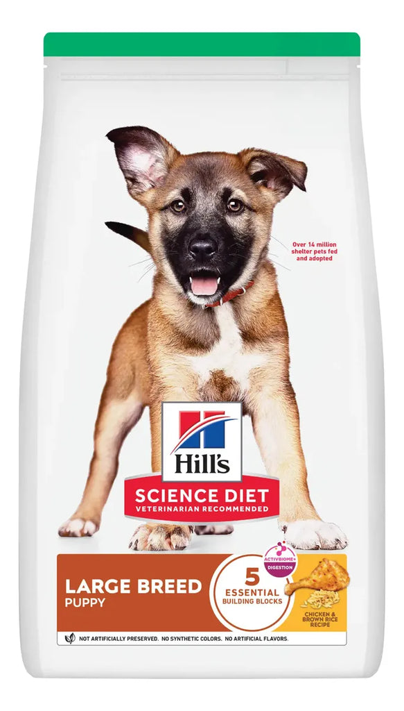 Hill's Science Diet Puppy Large Breed Alimento para Cachorro Raza Grande Receta Pollo 12.5 Kg