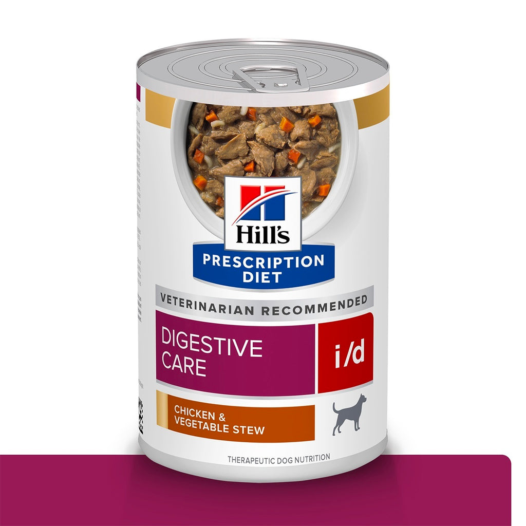 Hill's Prescription Diet i/d alimento húmedo para perro 12 latas de 370 g