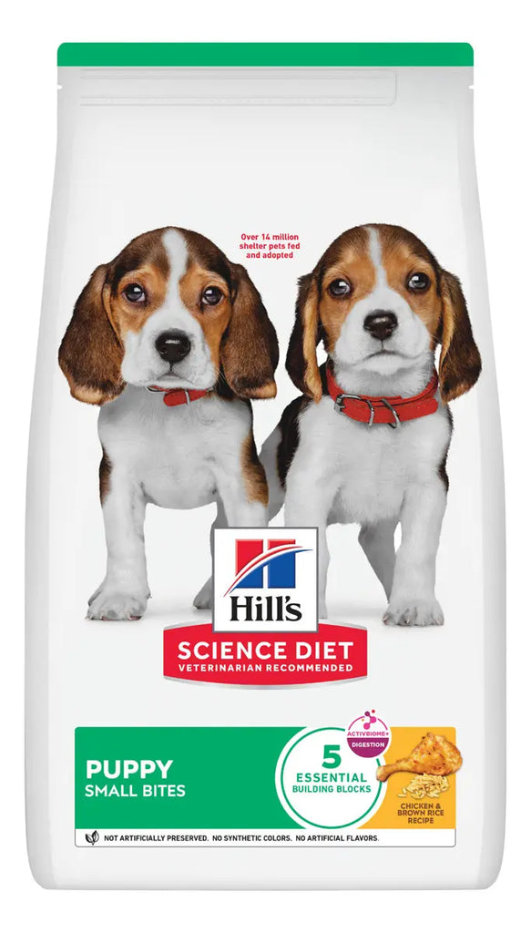 Hill's Science Diet Puppy Small Bites alimento seco para cachorro raza pequeña 5.67 Kg