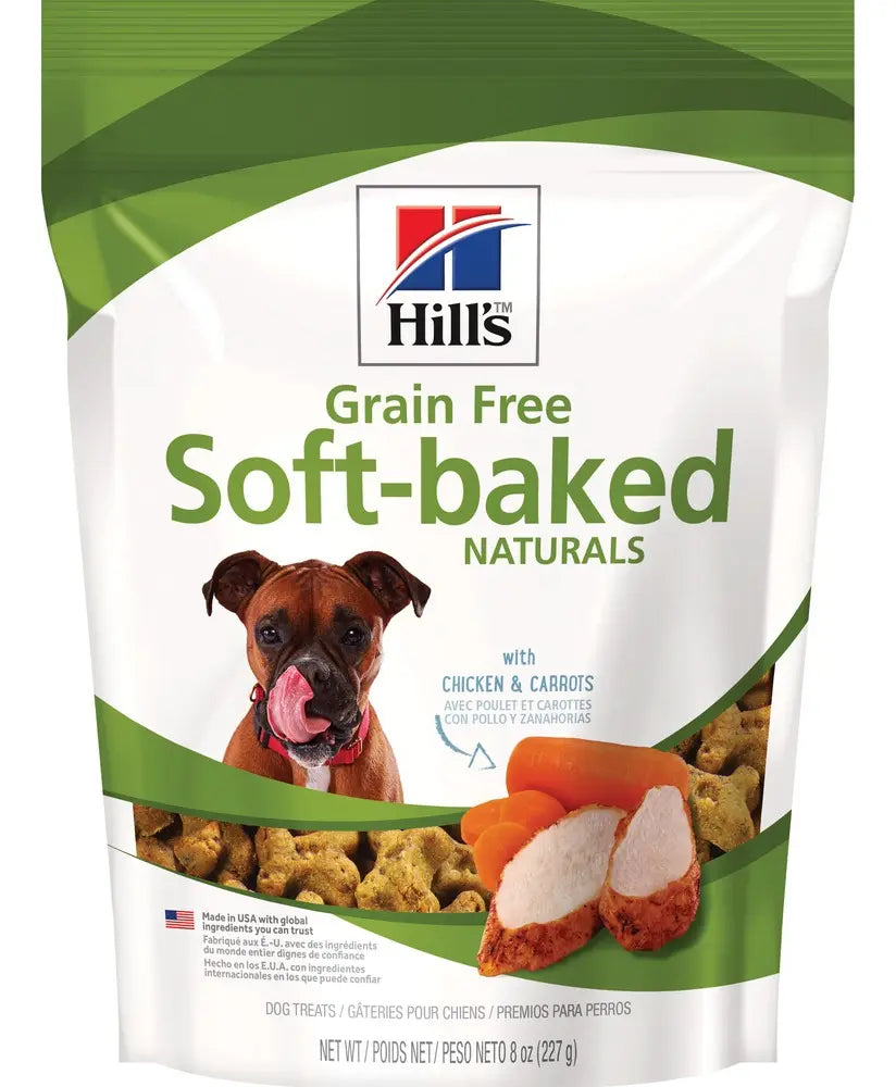 Hill's Science Diet Soft-Baked Premios Sin Granos para Perro Receta Pollo y Zanahoria 227 g