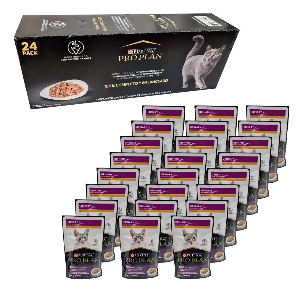 PROPLAN SOBRE GATO URINARY 85G 24 PIEZAS