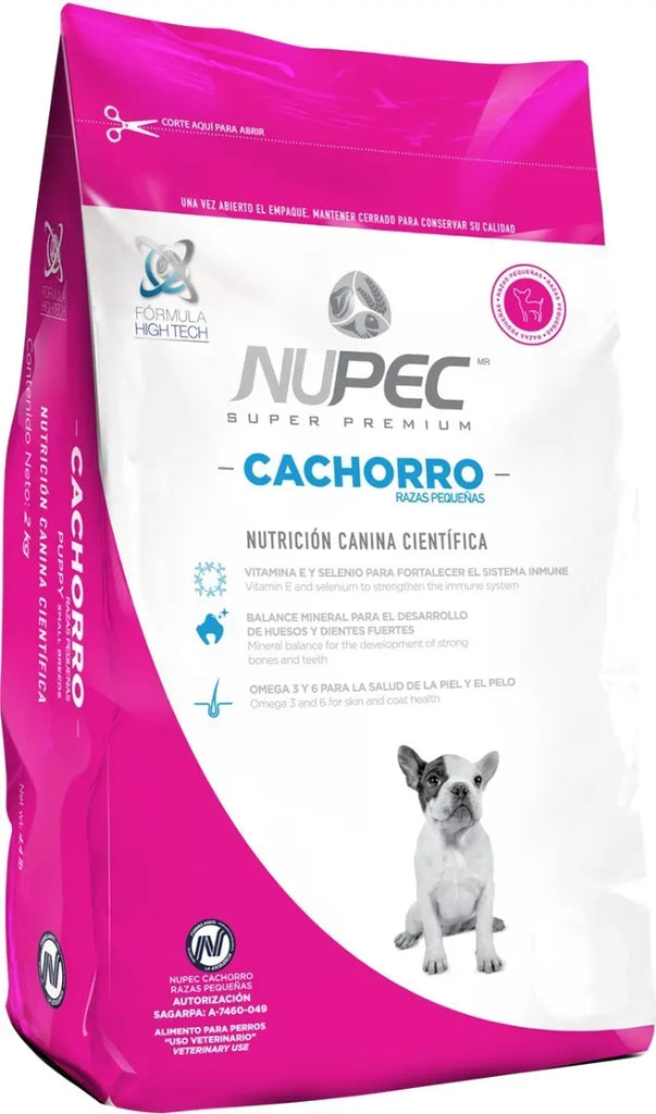 NUPEC PERRO CACHORRO RAZAS PEQUEÑAS 8K