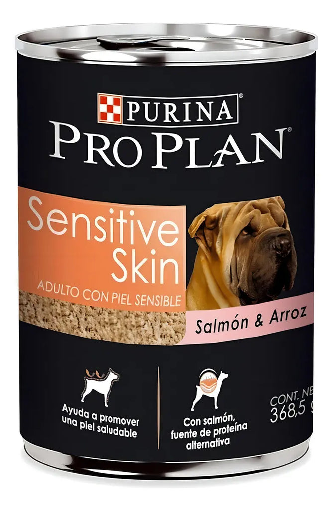 PROPLAN SENSITIVE SKIN  12 LATAS 368G