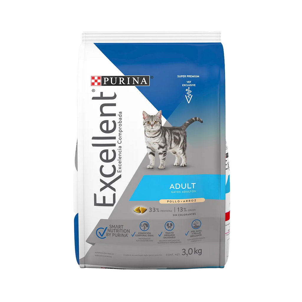 Purina Excellent Gato Adulto 3 Kg