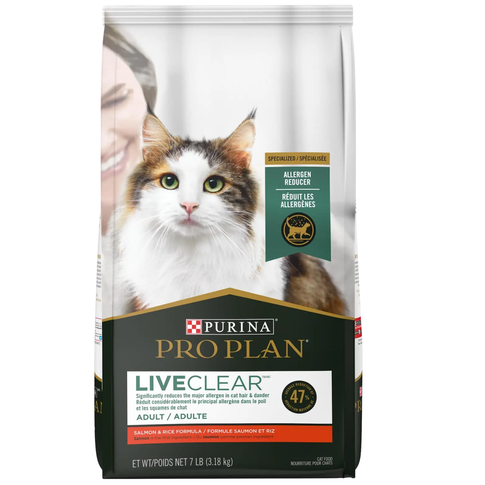 Pro Plan LiveClear Gato Adulto Salmón y Arroz 1.5 Kg | Alimento Seco