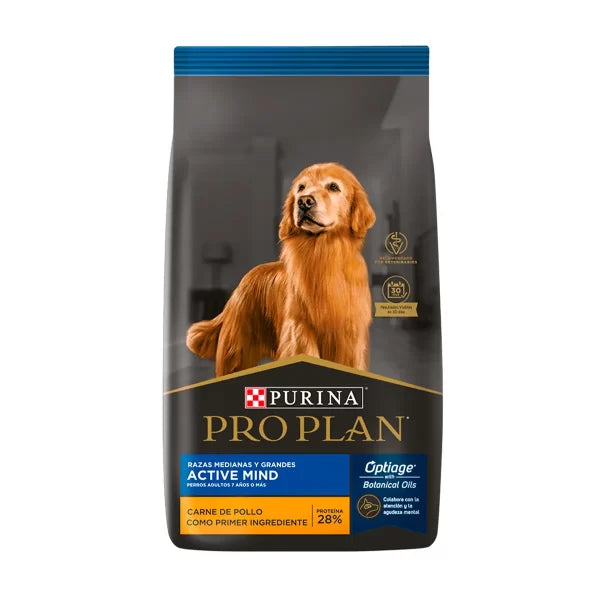 Pro Plan Perro Adulto Senior 17.5 Kg | Razas Medianas y Grandes OptiAge