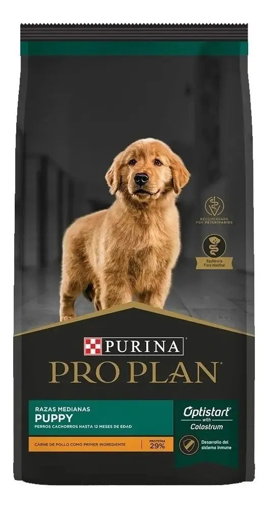 Pro Plan Puppy Razas Medianas alimento seco para cachorro 10 Kg