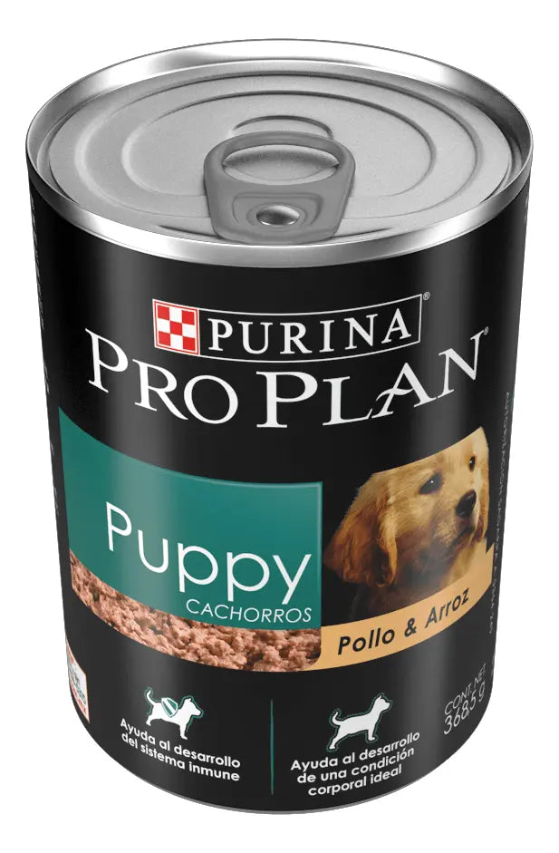 Pro Plan Puppy alimento húmedo para cachorro caja con 12 latas de 369 g