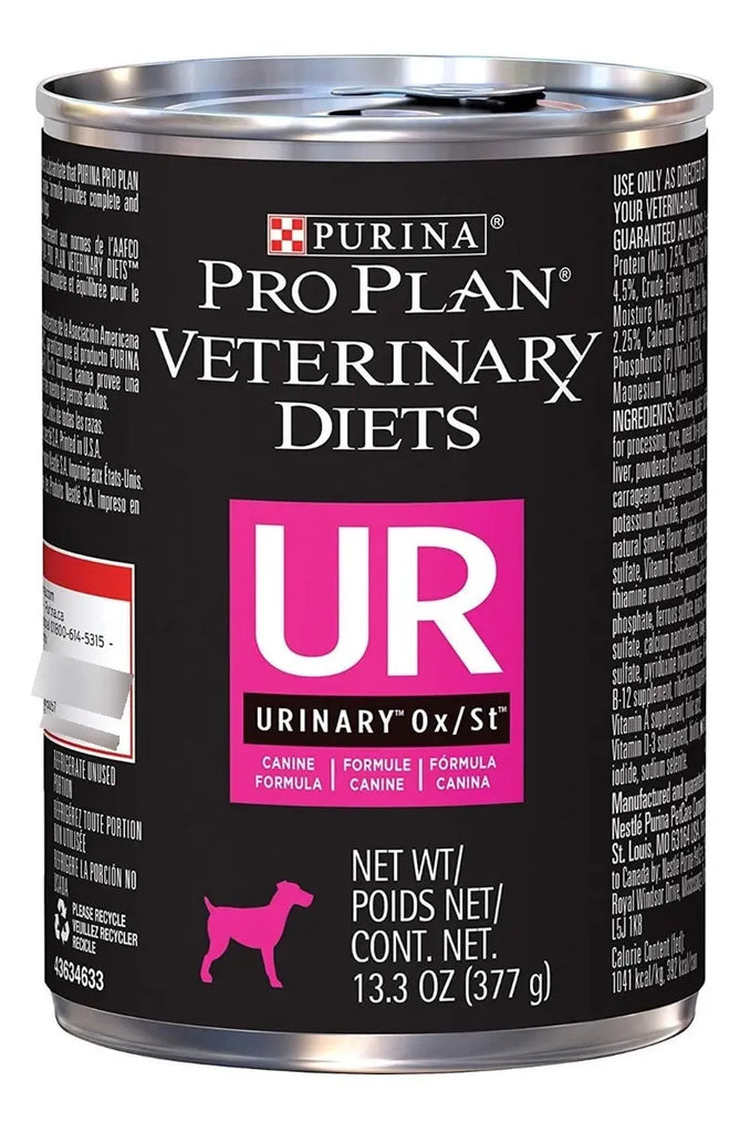 Pro Plan Veterinary Diets UR Urinary alimento húmedo para perro 12 latas de 377 g