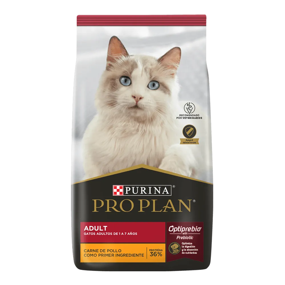 Pro Plan Gato Adulto 3 Kg | Alimento Seco con OptiPrebio